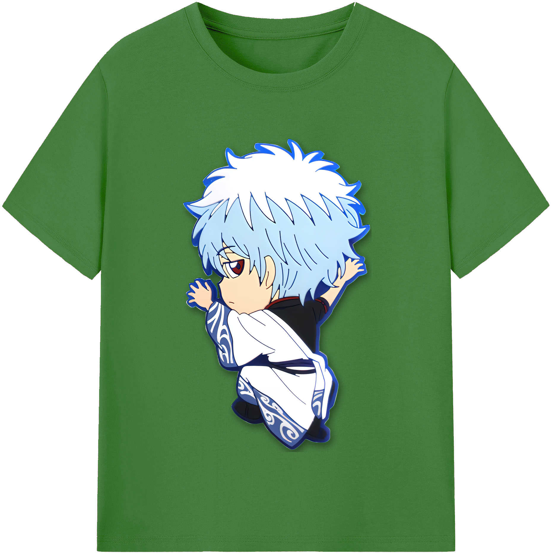 （画像用） ぎんたま 坂田銀時（さかたぎんとき） 神楽 志村新八（しむら しんぱち） GINTAMA Sakata Gintoki Kagura Shimura Shinpachi レディースカジュアルプリントTシャツ（綿100％）
